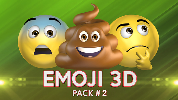 3D Emoji Pack 2