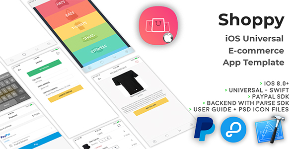 Shoppy | iOS Universal eCommerce App Template (Swift)