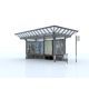Bus stop "C12", Station "C12", Street furniture, 3D - 3DOcean Item for Sale