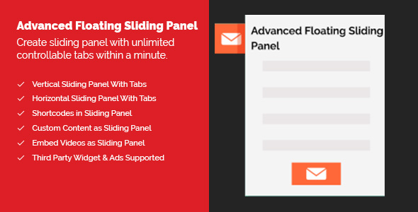 Advanced Floating Sliding Panel