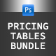Pricing Tables Bundle - GraphicRiver Item for Sale