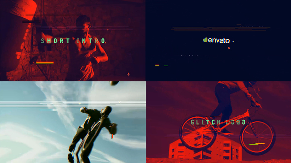 Above / Short Glitch Intro alt