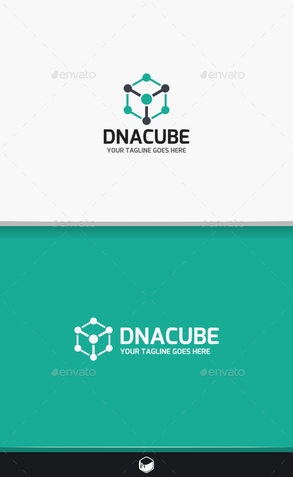 DNA Cube Logo