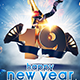 A4 New Years Eve Poster Template - GraphicRiver Item for Sale