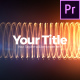 Charging Streaks Title - VideoHive Item for Sale