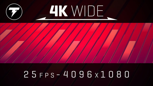 Red Bars 4K Wide