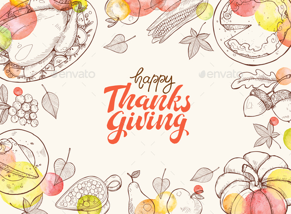 Happy Thanksgiving Poster