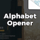 Alphabet Opener - VideoHive Item for Sale