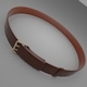 3D Leather Belt - 3DOcean Item for Sale