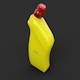 3D Organic Shaped Yellow Bottle - 3DOcean Item for Sale