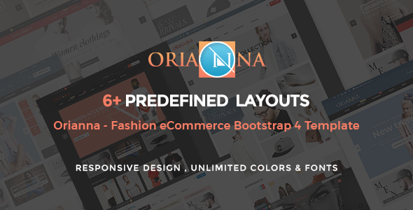 Orianna - Fashion Store HTML Template