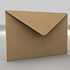 3D Envelope (Size C5 Banker) - 3DOcean Item for Sale