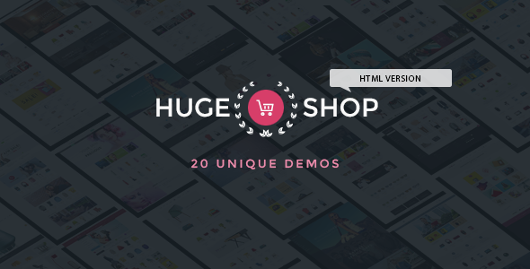 HugeShop - Multipurpose Store eCommerce HTML Template