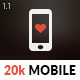 20k Mobile | PhoneGap & Cordova Mobile App - CodeCanyon Item for Sale