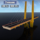 Suspended Water Road Bridge 2 - 3DOcean Item for Sale