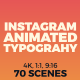 Instagram Typography - VideoHive Item for Sale