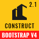 ConstructZilla : Construction, Renovation & Building Bootstrap 4 & 5 Template With RTL Ready - ThemeForest Item for Sale