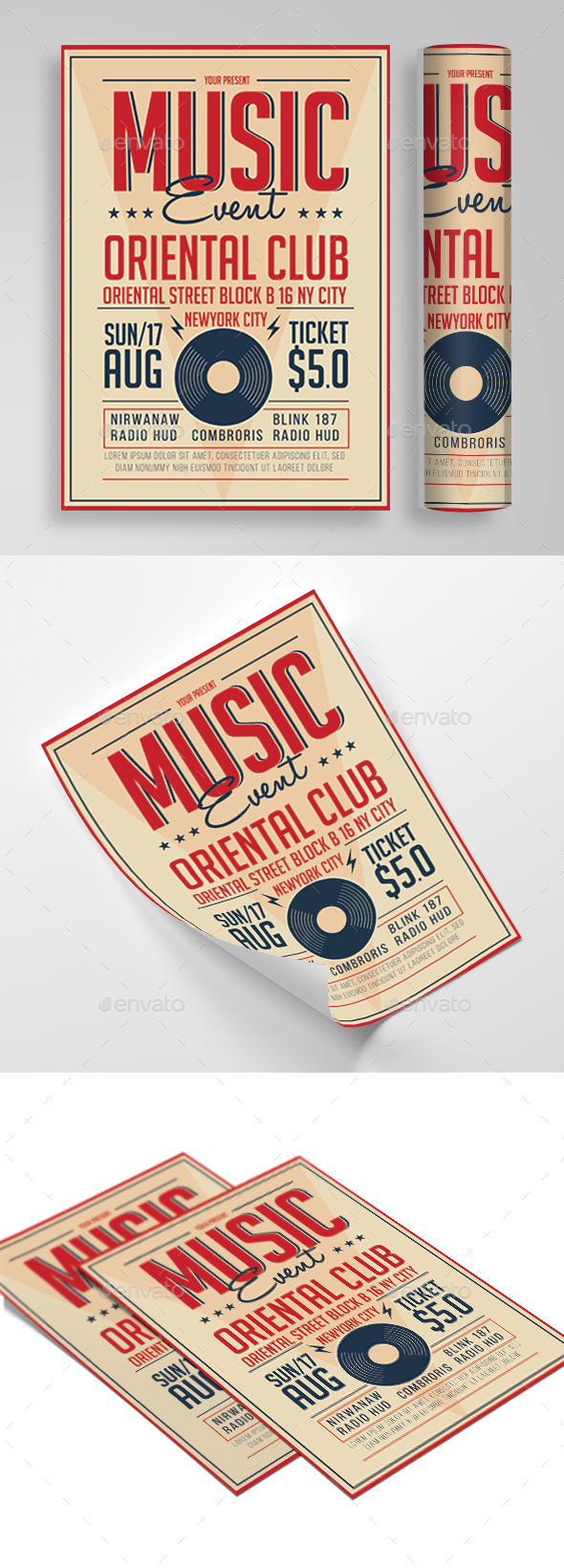 Music Psd Graphics Designs Templates From Graphicriver