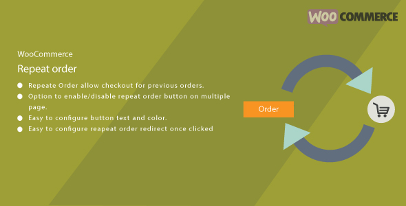 WordPress WooCommerce Repeat Order Plugin