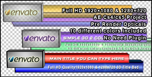 Simple 3D 2 Color Bed alt