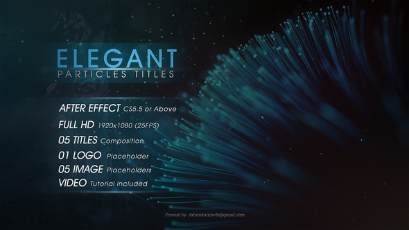 Elegant Particles Titles alt