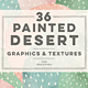 36 Painted Desert & Cactus Background Graphics - GraphicRiver Item for Sale