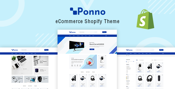 Electronics Shopify Theme – Ponno