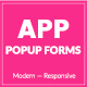 App Popup Forms - Modern & Bootstrap Forms