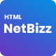 NetBizz -  Business and Corporate Multipurpose HTML Template - ThemeForest Item for Sale