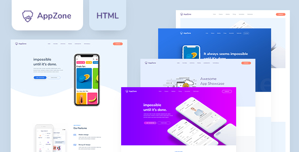 Appzone - App Landing HTML5 Template