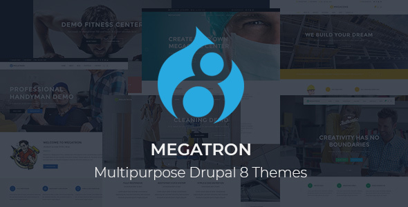 Megatron - Responsive MultiPurpose Drupal 8 Theme