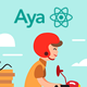 Aya React Native - A simple real-time route tracking - CodeCanyon Item for Sale