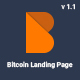 Bitcoin - Landing Page - ThemeForest Item for Sale