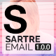 Sartre - Responsive Email Toolkit: 120+ Sections +  MailChimp + Mailster + Shopify Notifications - ThemeForest Item for Sale