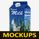 Milk / Juice Carton Mockup - GraphicRiver Item for Sale
