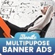 Multi Purpose Banners HTML5 D4 - Google Web Designer - CodeCanyon Item for Sale