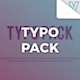 Typography Pack - VideoHive Item for Sale