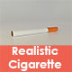 Realistic Cigarette - 3DOcean Item for Sale