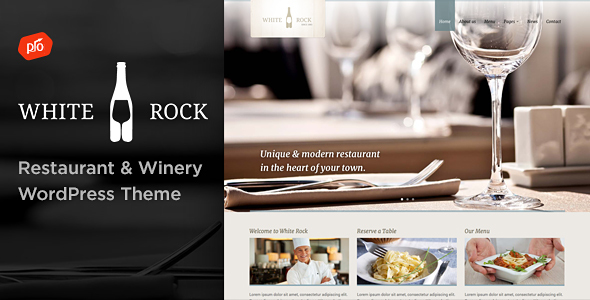 White Rock - Restaurant & Winery Theme