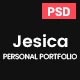 Jesica | Personal Portfolio PSD Template - ThemeForest Item for Sale