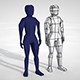 Pack of Low Poly People and Rigged Model with UVW - 3DOcean Item for Sale