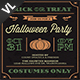 Halloween Party Invitation / Flyer V23 - GraphicRiver Item for Sale