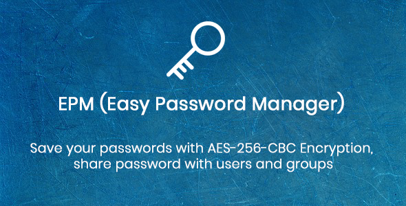 EPM - Easy Password Manager