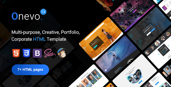 Onevo - One Page HTML Template