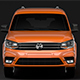 Volkswagen Caddy Maxi Crew Bus 2018 - 3DOcean Item for Sale