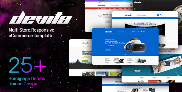 Multipurpose Responsive HTML Template - Devita