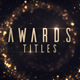 Awards Titles - VideoHive Item for Sale