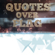 Quotes Over Flag - VideoHive Item for Sale