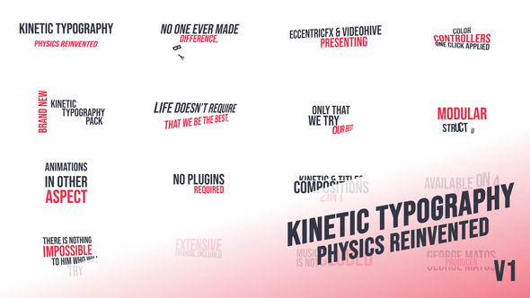 Kinetic Typography - Physics Reinvented