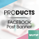 20 Facebook Post Banner - Products Vol02 - GraphicRiver Item for Sale